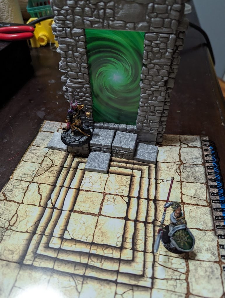 Phụ kiện Cổng Đá Đổ Nát OpenForge