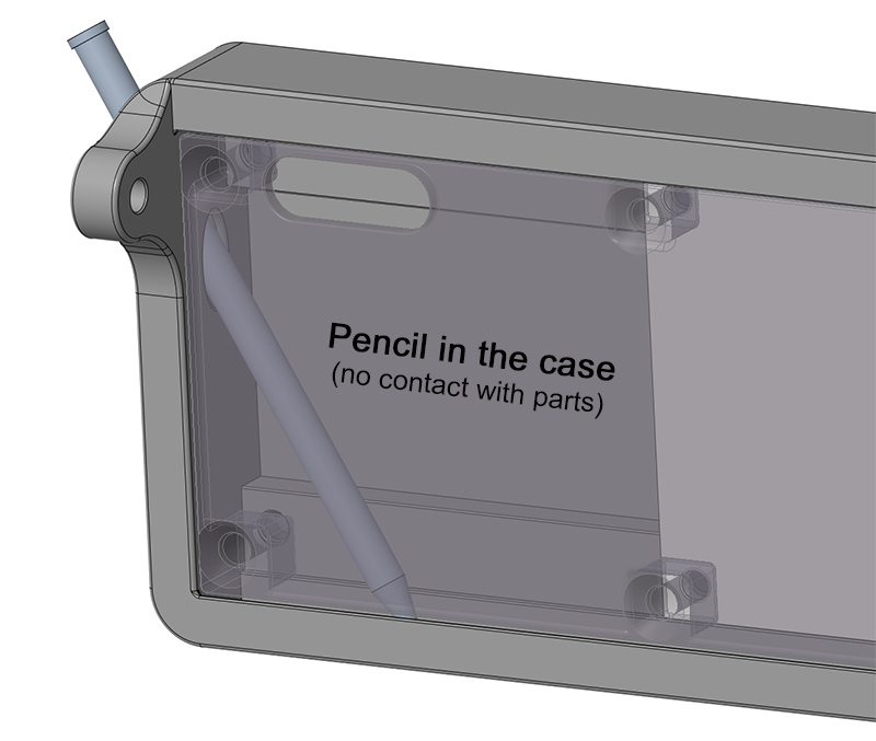 Hộp đựng Xtouch cho Bambu Lab P1P / P1S
