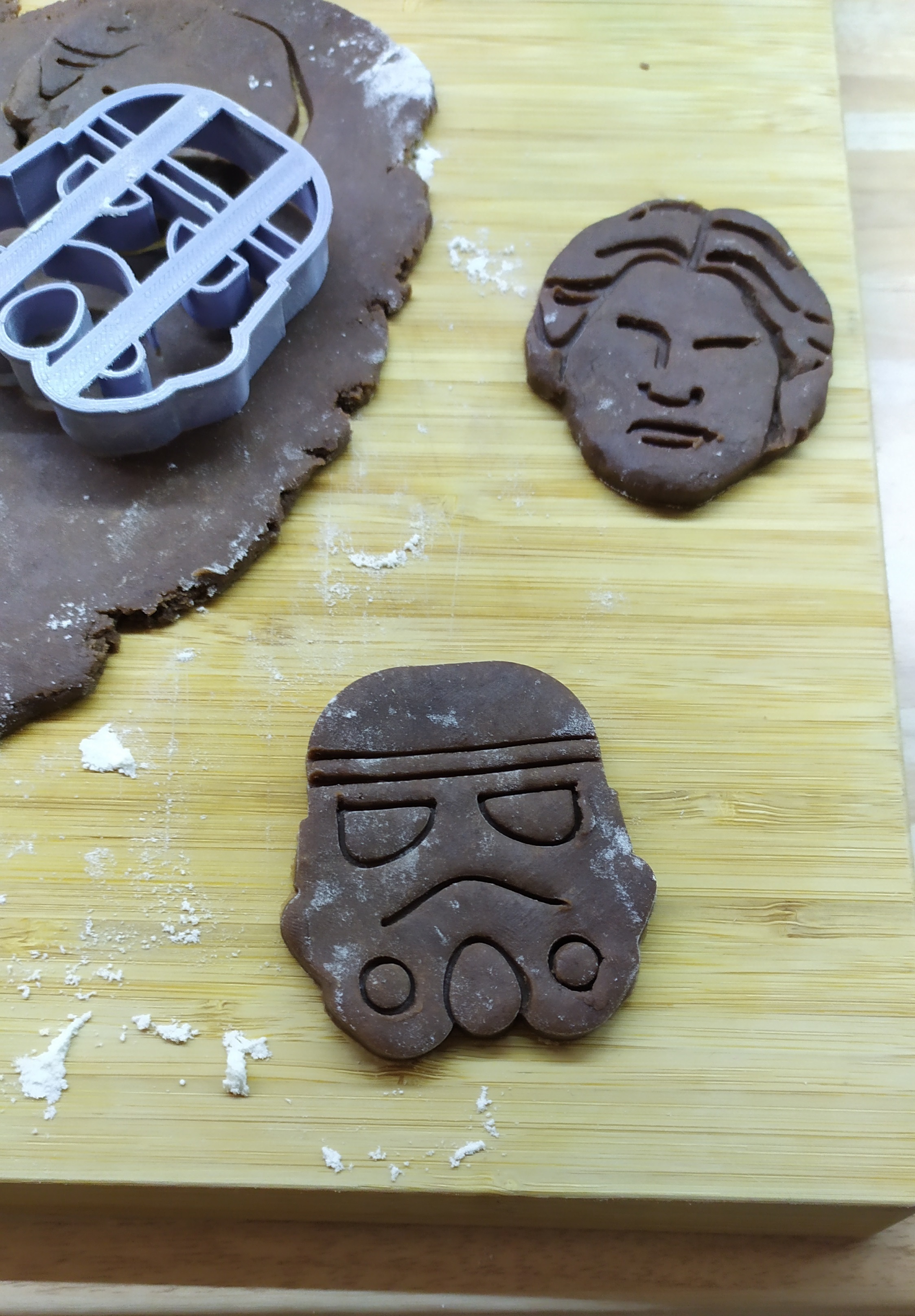 Bộ 10 Khuôn Cắt Bánh / Dập Bánh Giáng Sinh Chủ Đề Star Wars