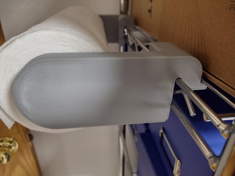 Giá Giữ Khăn Giấy Cho Kệ Dây