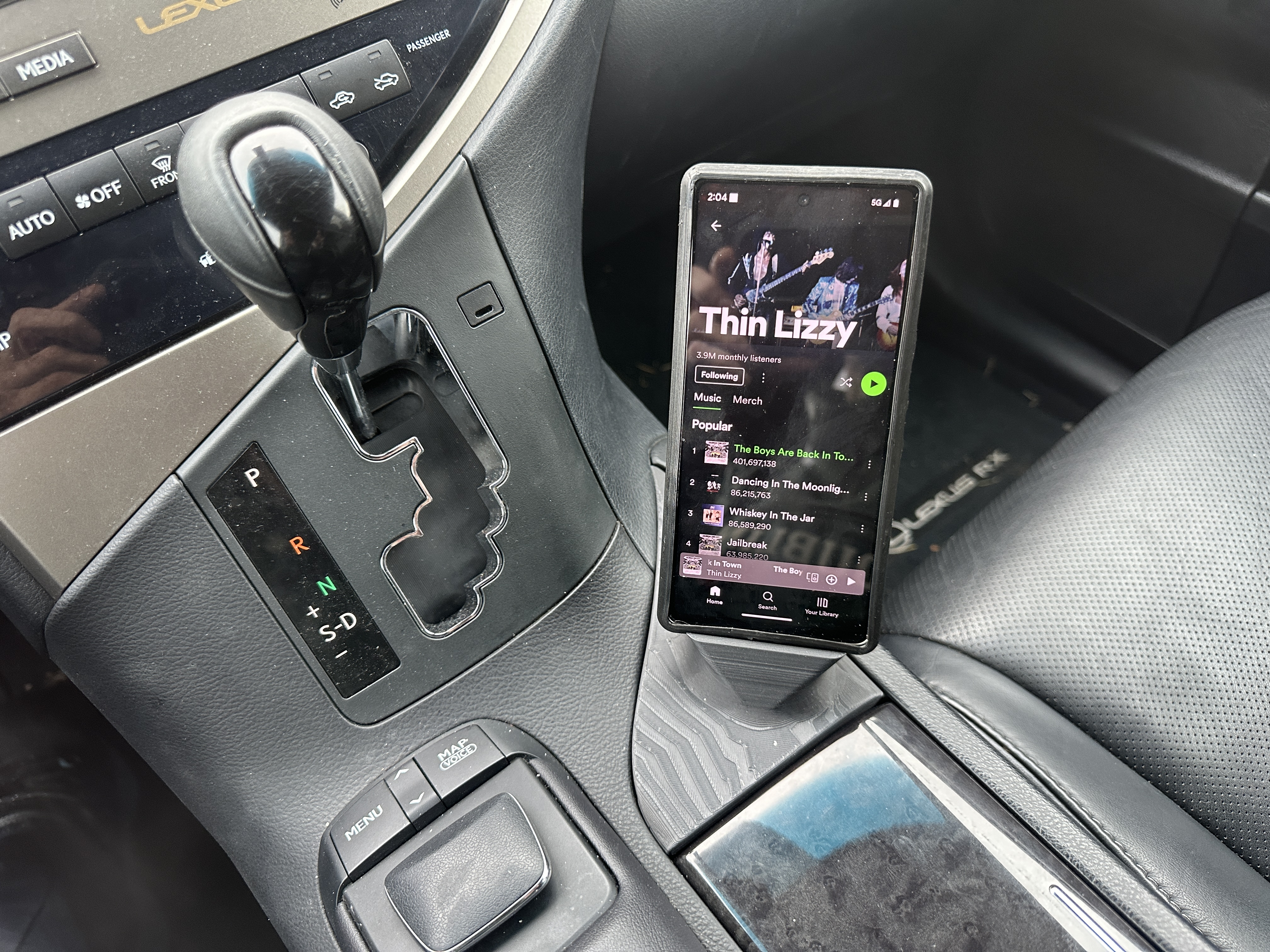 Đế đựng điện thoại Android cho Lexus RX (thế hệ 3)
