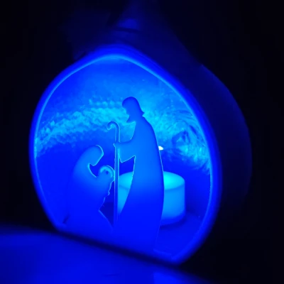 Cảnh Chúa Giáng Sinh (Trang Trí) Dễ In