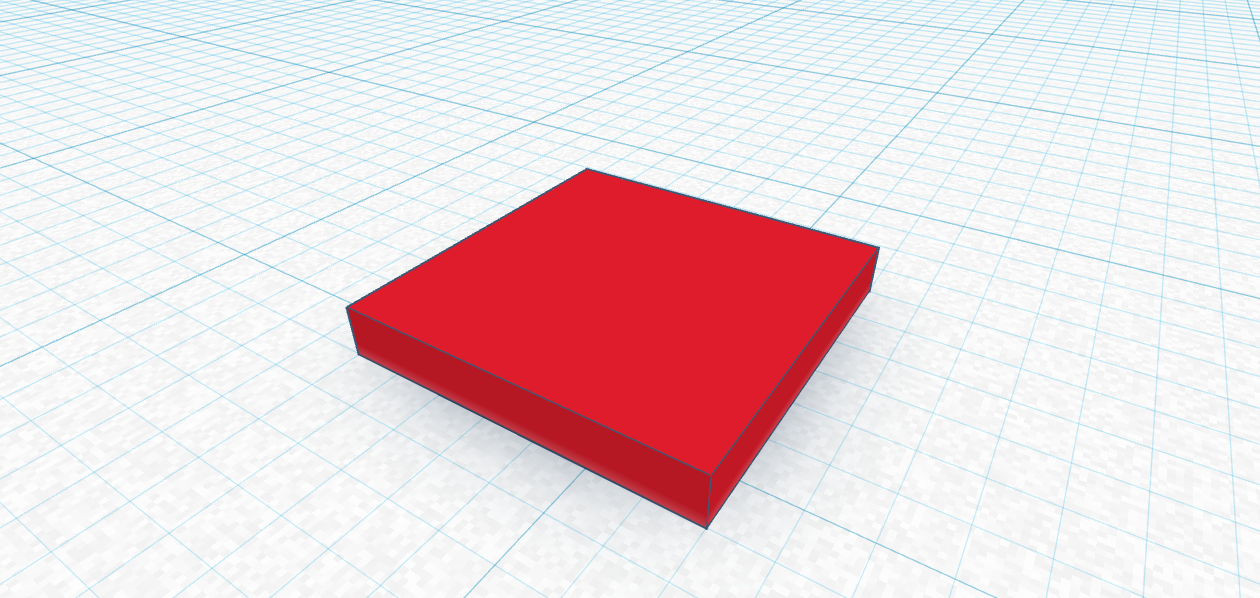 Mô hình "Flate" - Vuông nhỏ đổi màu đơn giản