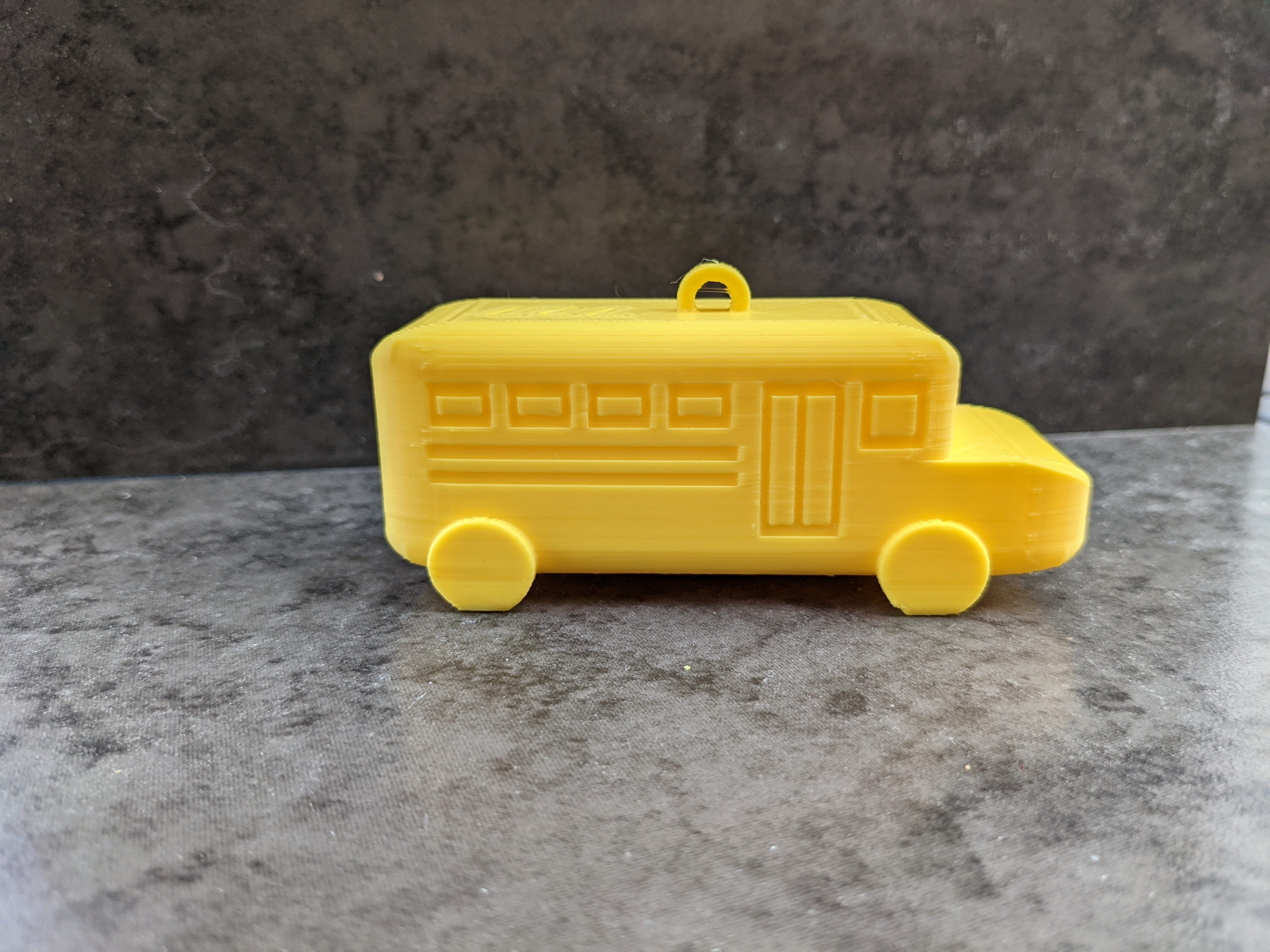 Móc Khóa Xe Buýt Trường Học