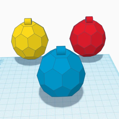 Mẫu Trang Trí Giáng Sinh Dễ In