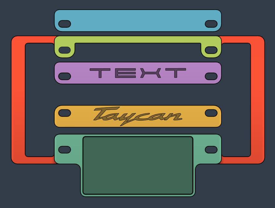 Khung Biển Số Tùy Chỉnh & Dán HOV