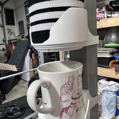 Giá đỡ ly và băng quấn gối cho giá tạ