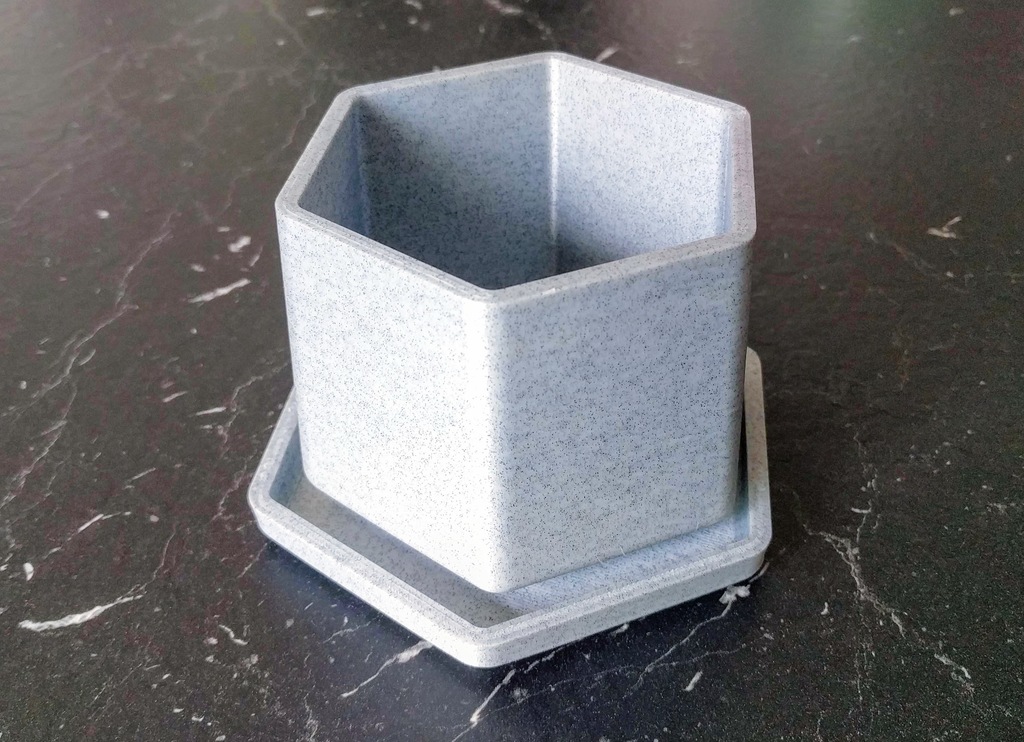 Chậu Hoa Nhỏ Có Khay Hứng Nước