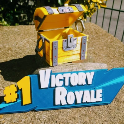 Fortnite Victory Royale - Ghép Hình 3D