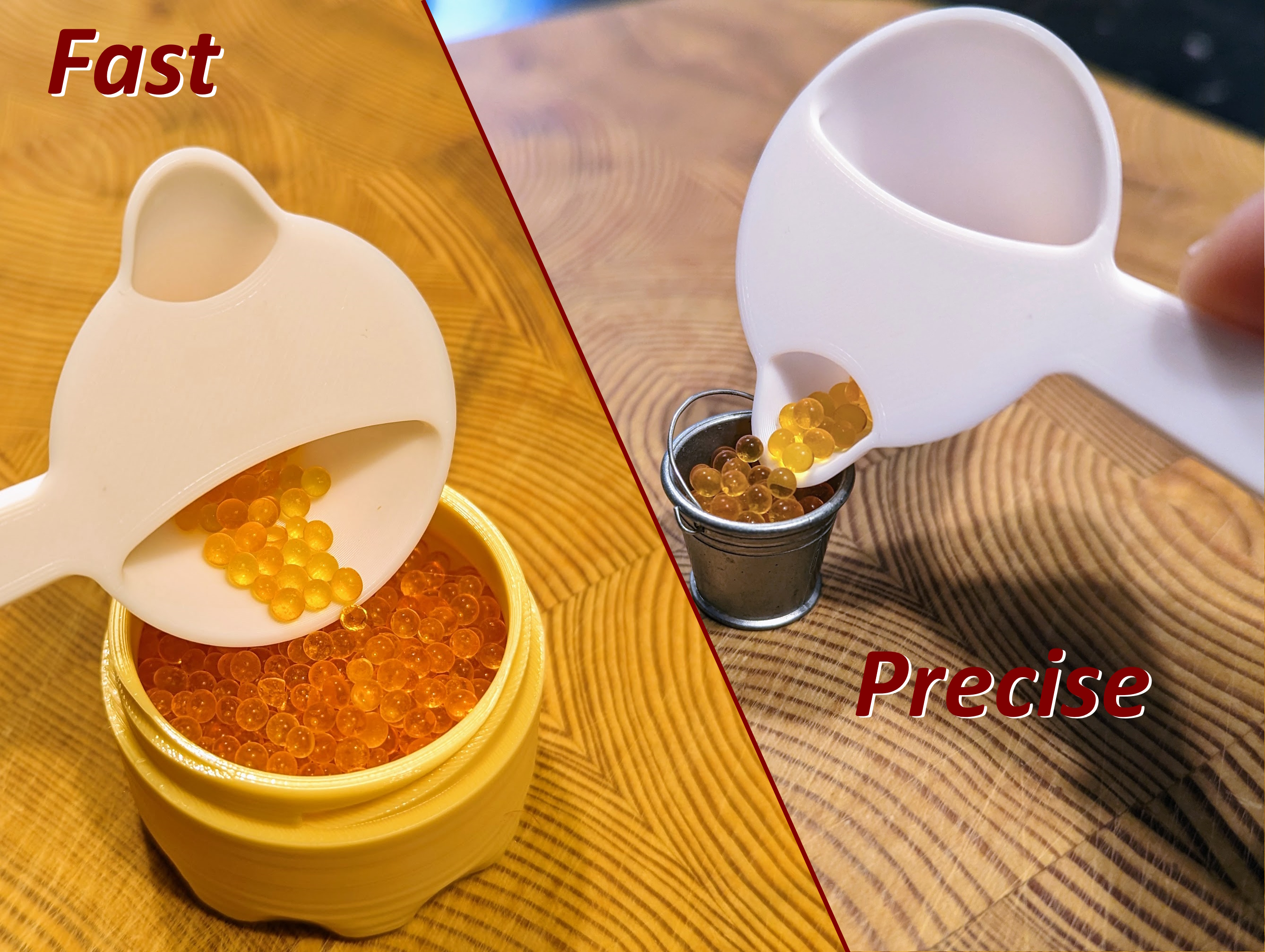 Muỗng để múc đồ ăn nhanh và chính xác