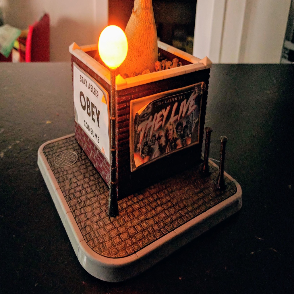 Chậu Trồng Cây Tiểu Cảnh Tường Gạch