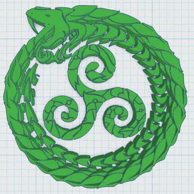 Đế lót ly Viking Shield 39