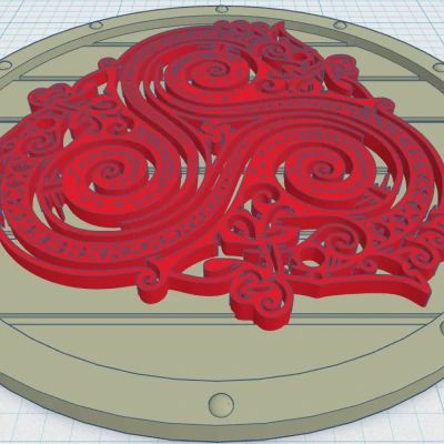 Đế lót ly khiên Viking 38