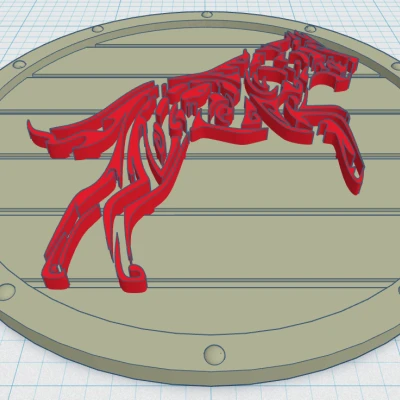 Viking Shield Coaster 35