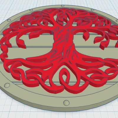 Đế Lót Ly Hình Khiên Viking 36