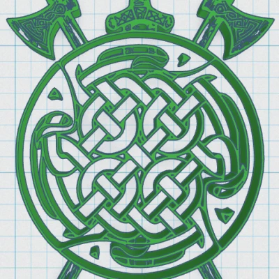 Móc Khóa Ly Viking 30