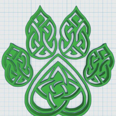 Đế lót ly hình Khiên Viking 25