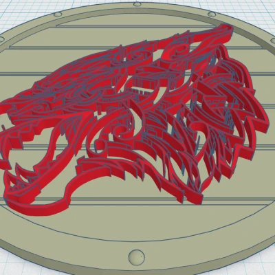 Đế lót ly Viking Shield 22