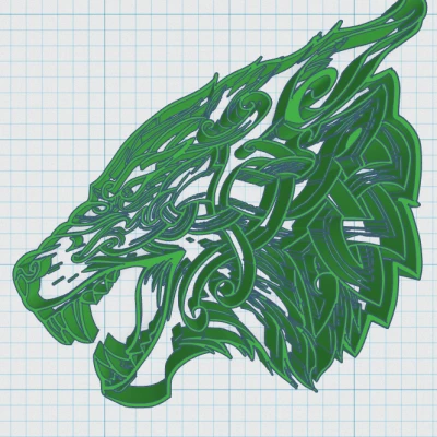 Đế lót ly Viking Shield 22