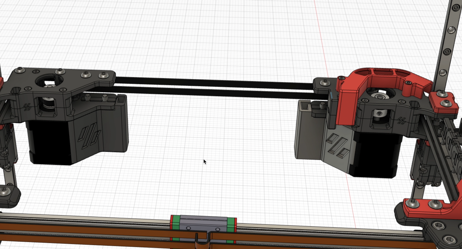 Chụp che dây motor AB cho Voron 2.4r2