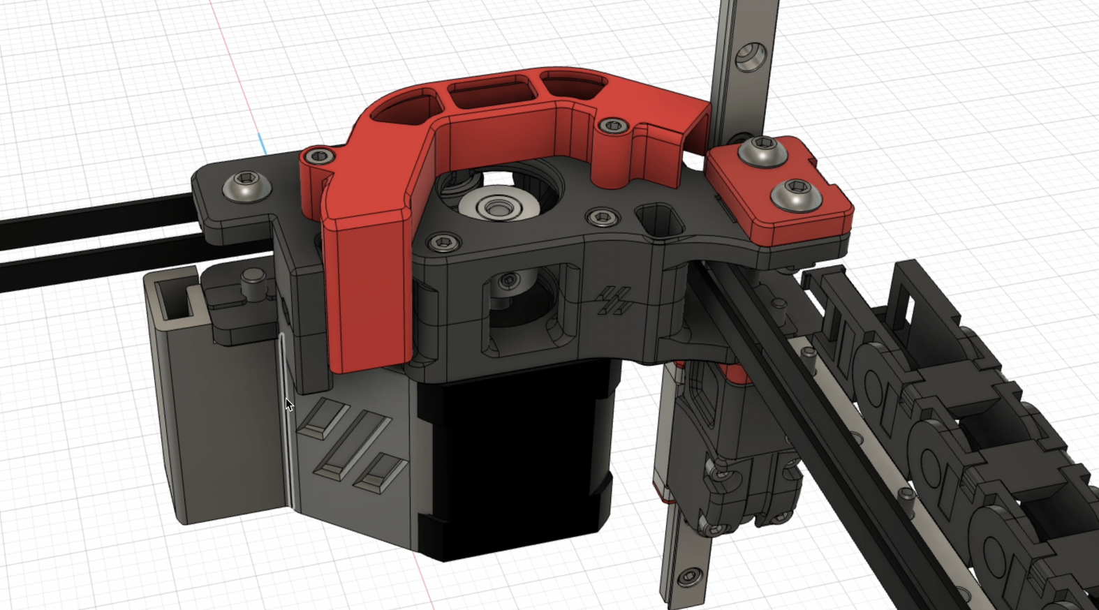 Chụp che dây motor AB cho Voron 2.4r2