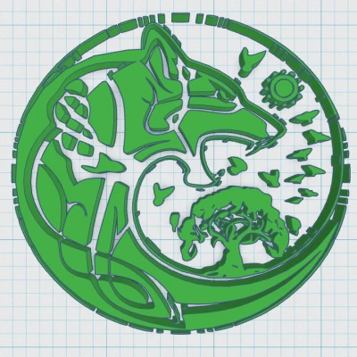 Tấm Lót Ly Khiên Viking 20