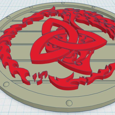 Miếng Lót Ly Khiên Viking 19