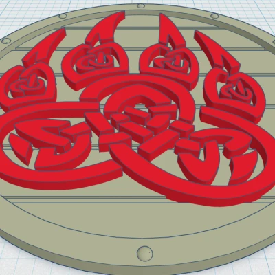 Miếng Lót Ly Khiên Viking 17