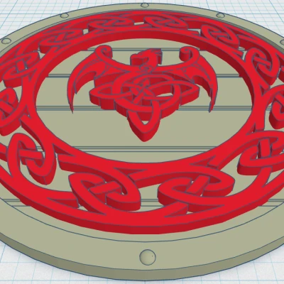 Miếng Lót Ly Khiên Viking 14