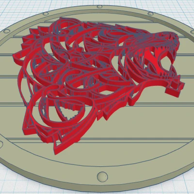 Miếng Lót Ly Hình Khiên Viking 6