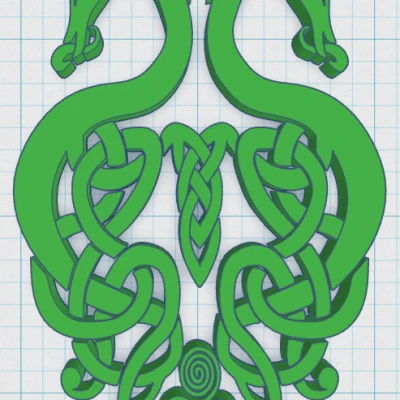 Viking Shield Coaster 3