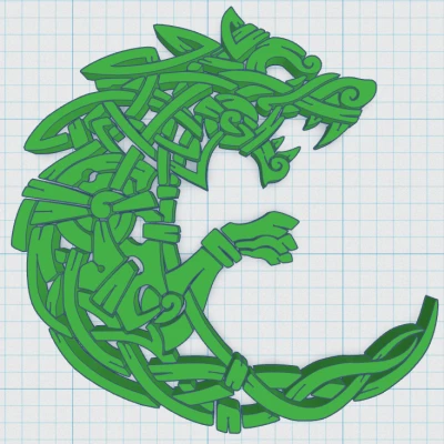 Miếng Lót Cốc Hình Khiên Viking 2