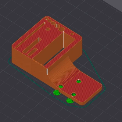 Kẹp Giữ Dụng Cụ Cho Ender-3 V3 SE
