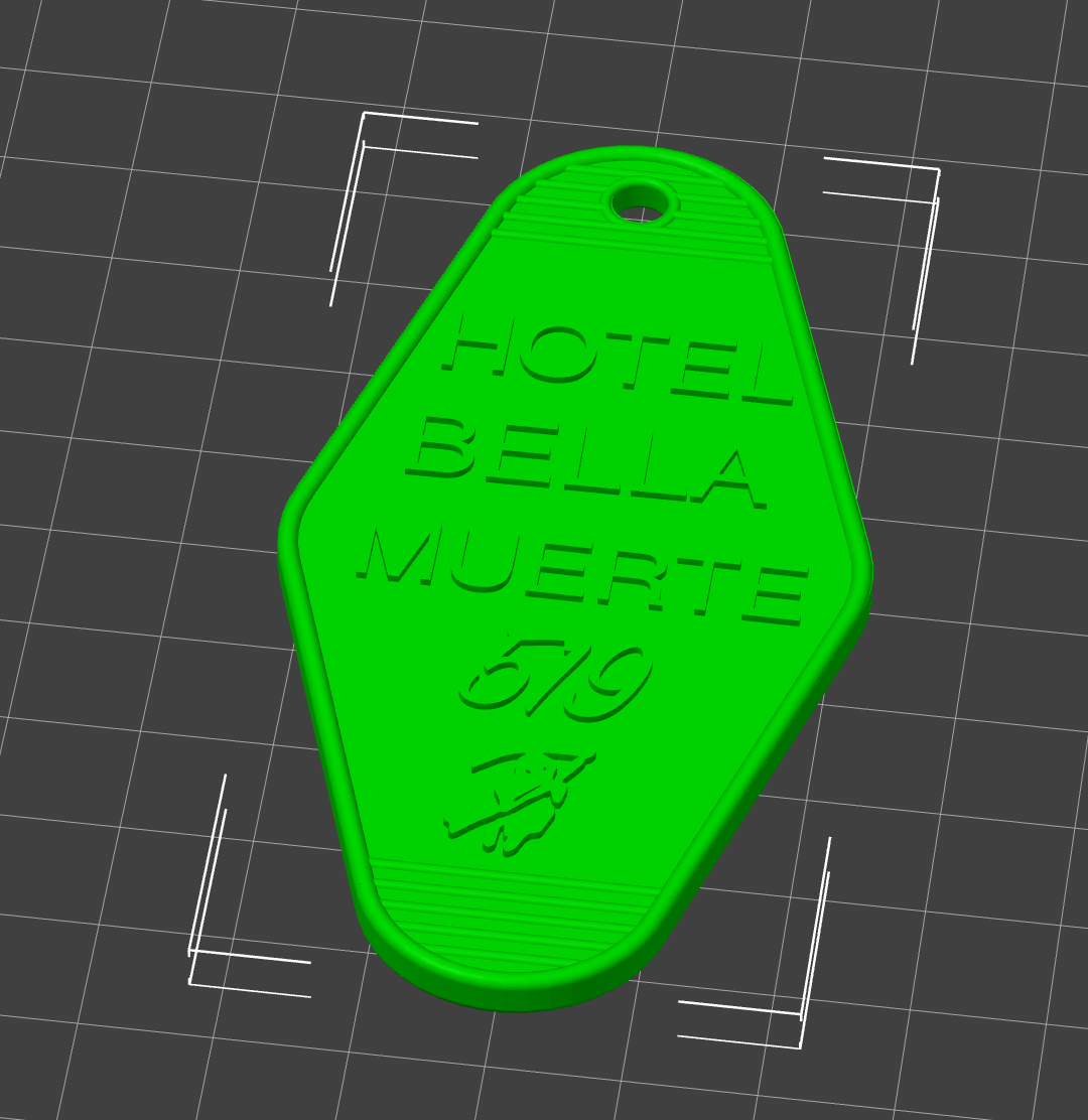 Chìa Khóa Phòng Khách Sạn Bella Muerte