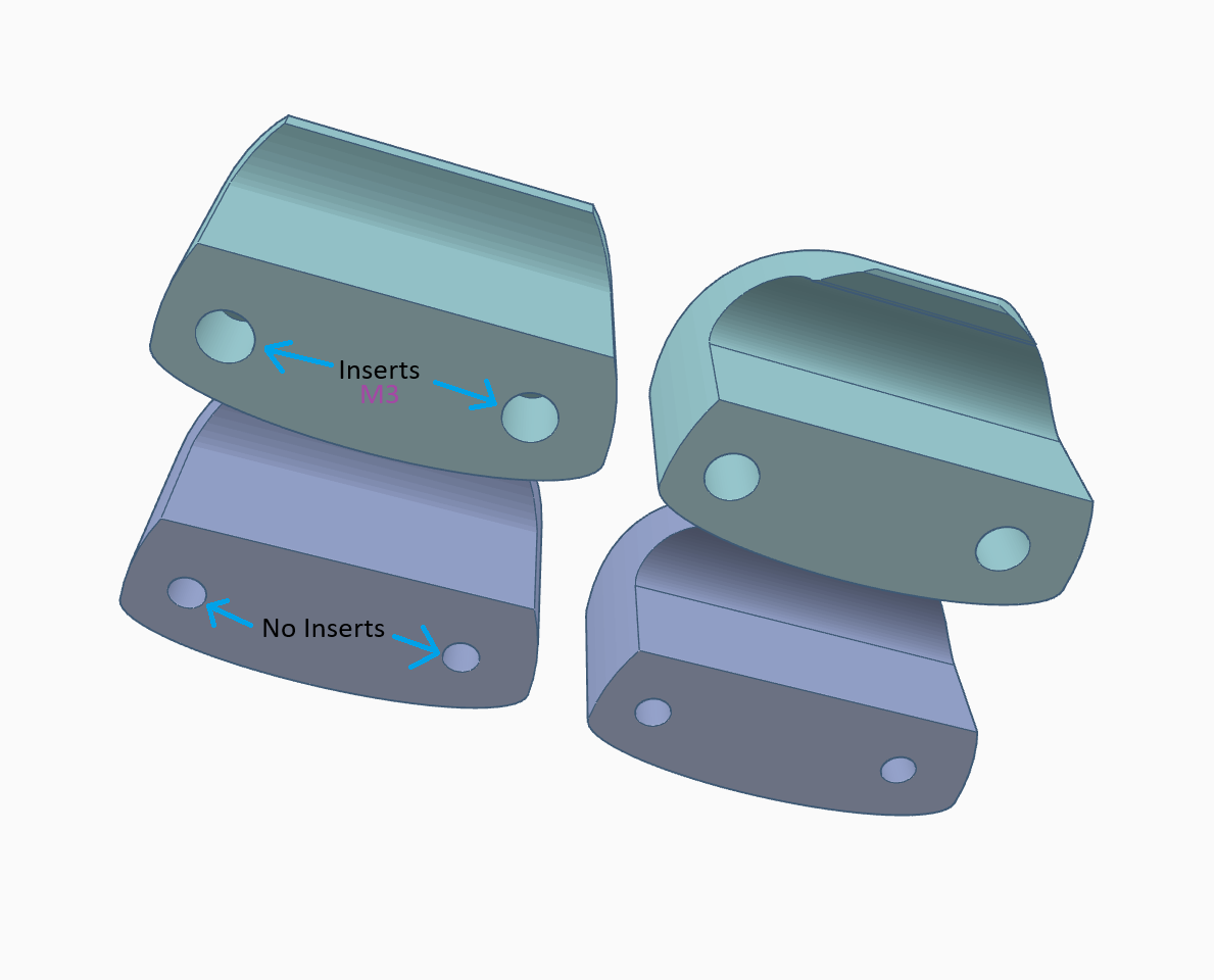 Tay nắm cửa + nắp cho Creality K1 / K1 Max