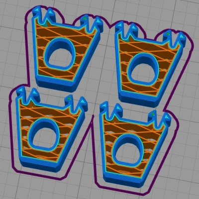 Chân đế cao su cho Ender 3 (Cao hơn)