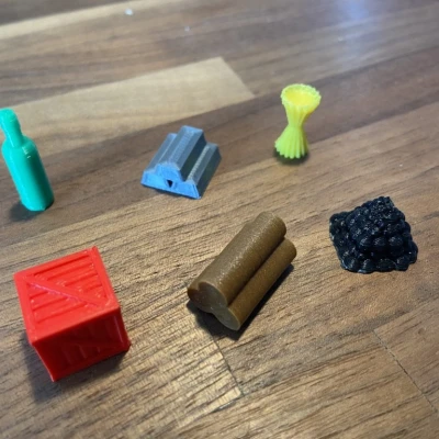 Raccoon Tycoon Commodities Bit - Chi tiết xúc xắc