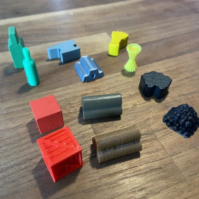 Raccoon Tycoon Commodities Bit - Chi tiết xúc xắc