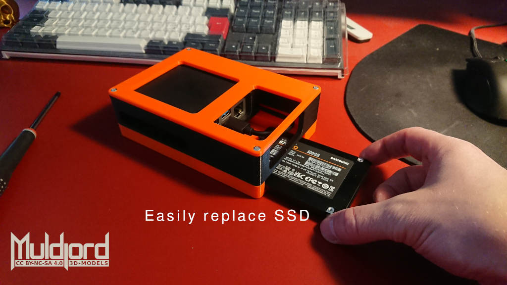 Vỏ Case Raspberry Pi SSD (SSDPi)