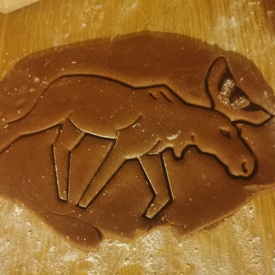 Khuôn Cắt Bánh Gừng Hình Nai Sừng Tấm