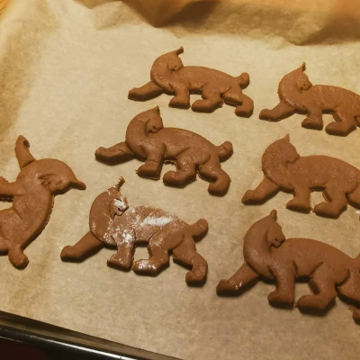 Khuôn cắt bánh gừng hình con báo đốm