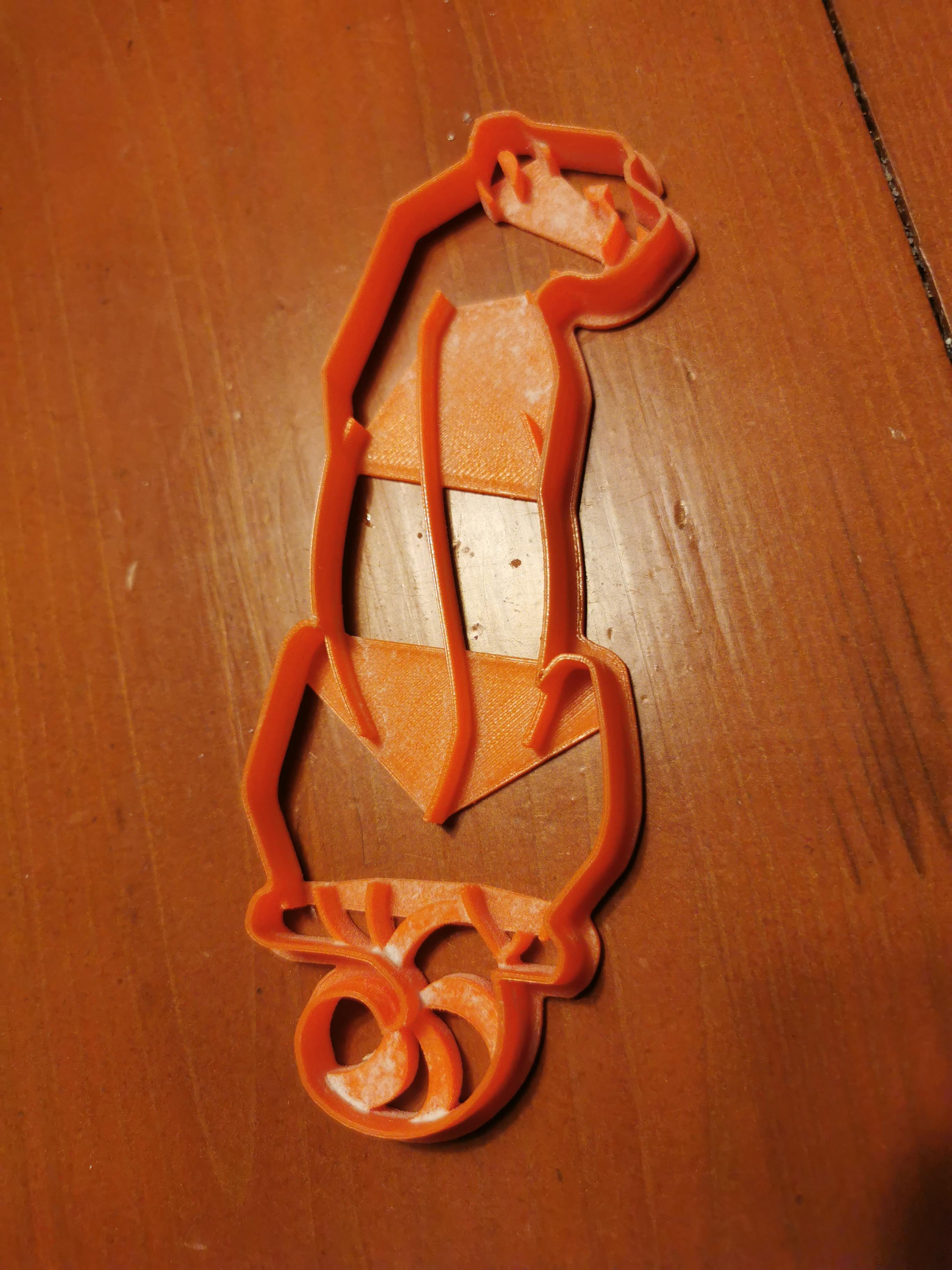 Dụng cụ cắt bánh gừng hình con báo