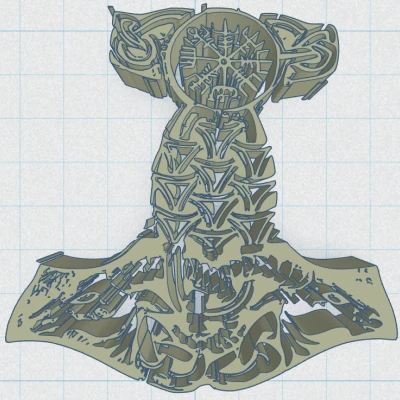 Búa Thần Thor Viking / Bắc Âu 49