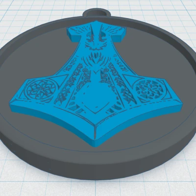 Viking / Bắc Âu - Búa Thor 48"