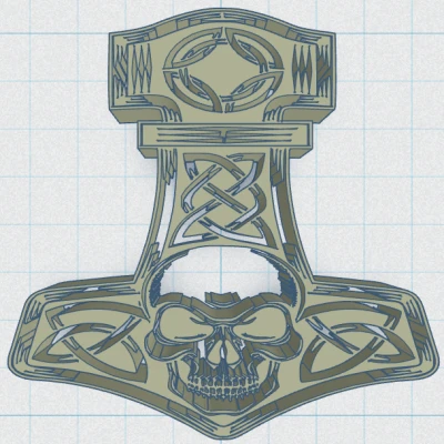 Búa Thor 44 - Viking / Bắc Âu