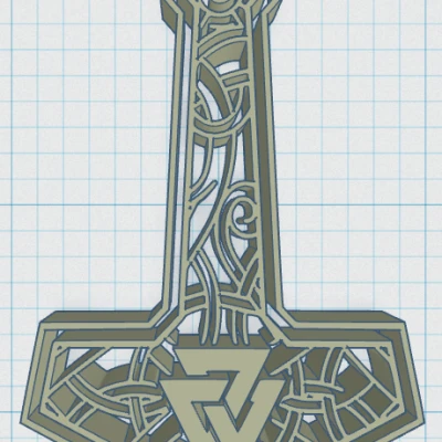 Búa Thần Thor Viking / Bắc Âu 39