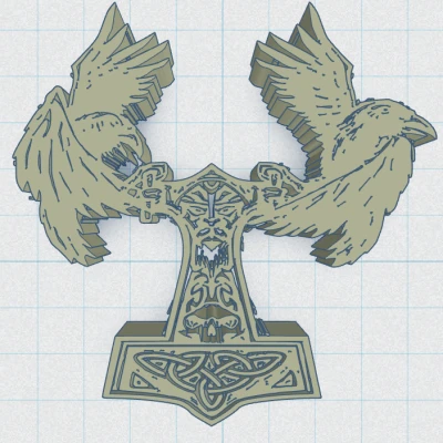 Búa Thần Thor Viking / Bắc Âu 42