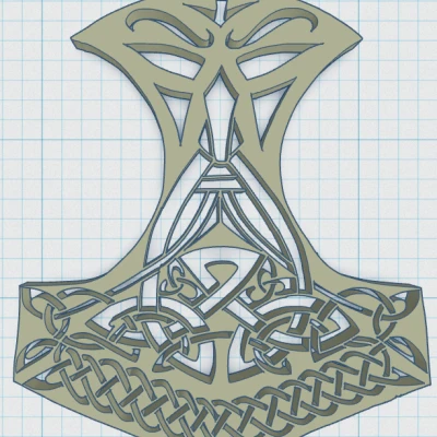 Búa Của Thor Viking / Bắc Âu - Mã số 38