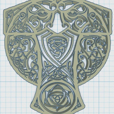 Búa Thor Viking / Bắc Âu 36