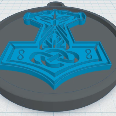 Búa Thor Viking / Bắc Âu 37